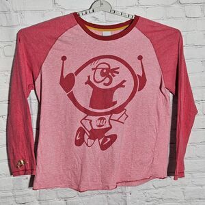 Rare Vintage Nike Air Max Mens 2XL Red Long Sleeve Shirt Gray Tag Limited Editio